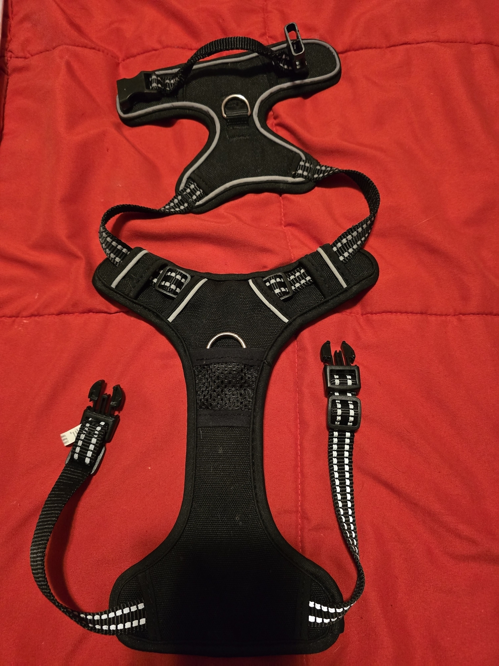 Every Yay Black Reflective No-Pull Dog Harness